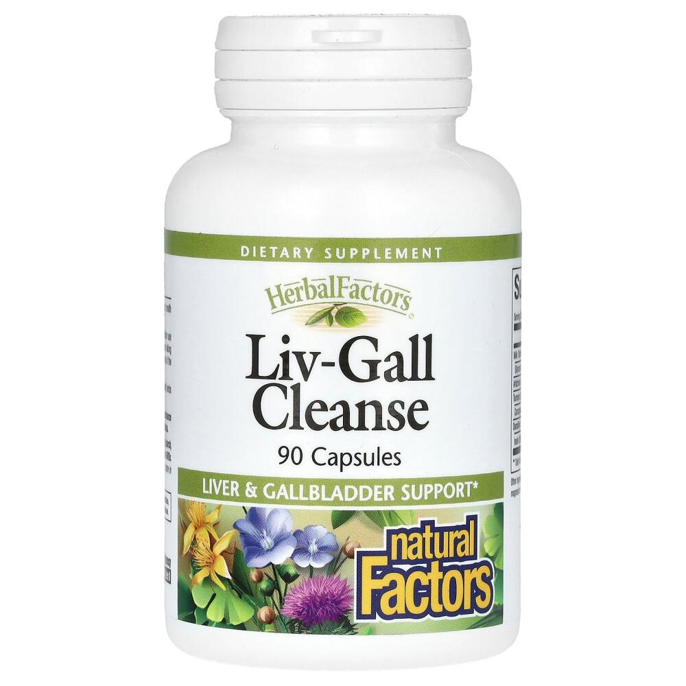 Natural Factors Liver Gall Cleanse Capsules, 90 Count 90 pcs - 1 ea
Natural Factors Liver Gall Cleanse Capsules, 90 Count 90 pcs - 1 ea