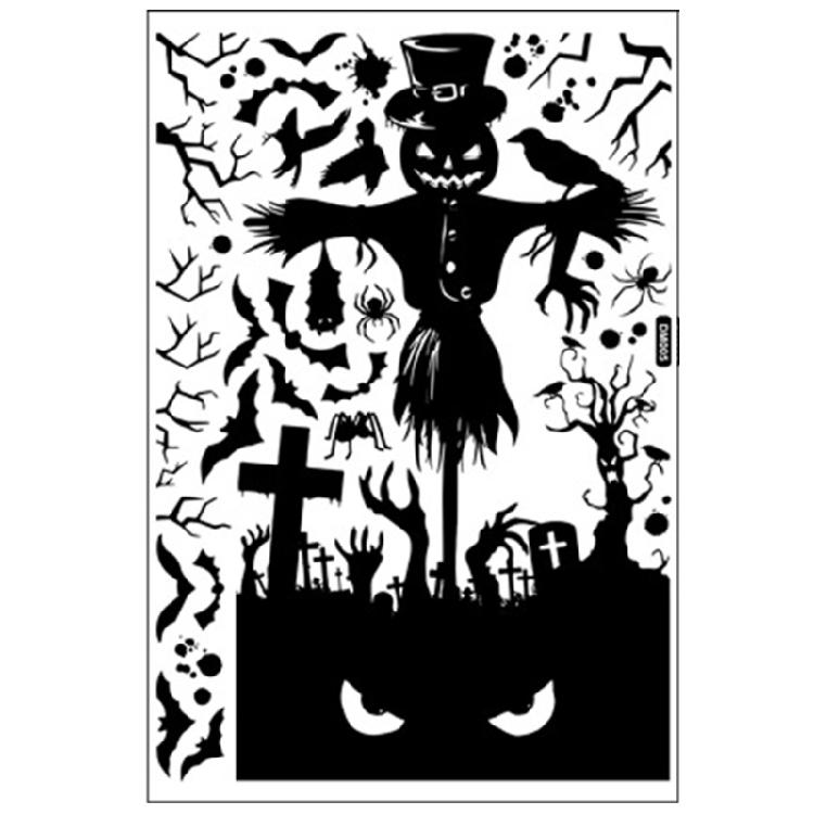 Removable Electrostatic Stickers for Halloween Stickers Halloween Decorations
Removable Electrostatic Stickers for Halloween Stickers Halloween Decorations
