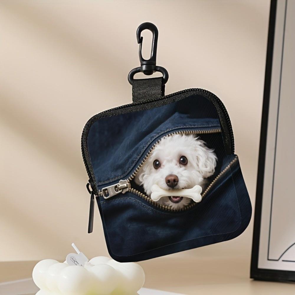 Mini Water-resistant Coin Purse PVC Portable Dog Treat Pouch Compact Multifunctional Wallet
Mini Water-resistant Coin Purse PVC Portable Dog Treat Pouch Compact Multifunctional Wallet