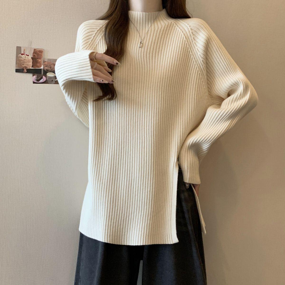 Women s Plus Size Ribbed Slimming Base Layer: Warm, Half-High Neck, Long Sleeve, Loose Split, Korean Style Top for Autumn/Winter. X-Large абрикосовый
Women s Plus Size Ribbed Slimming Base Layer: Warm, Half-High Neck, Long Sleeve, Loose Split, Korean Style Top for Autumn/Winter. X-Large абрикосовый