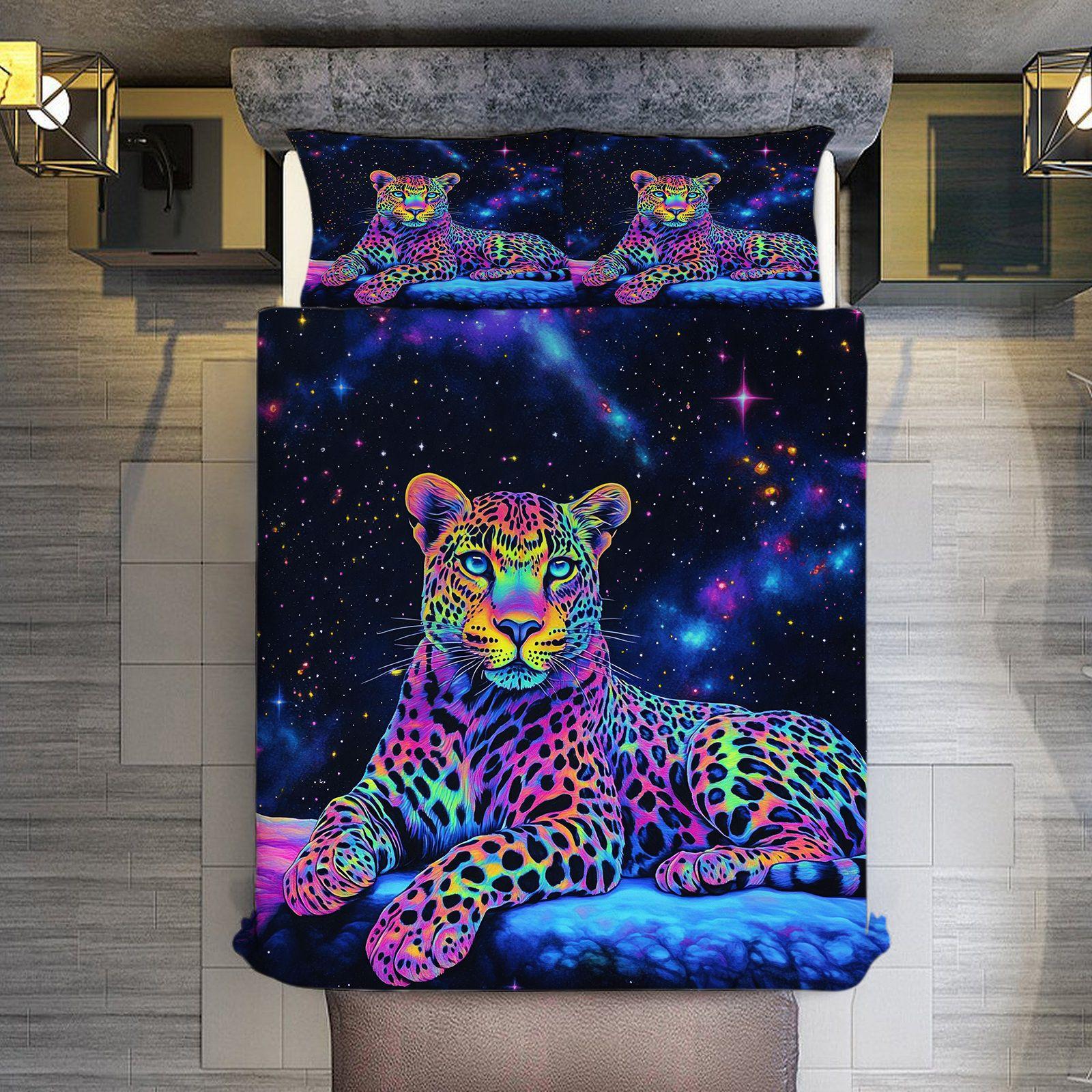 Tem Star Leopard Digital Printing Quilt Set Three-Piece Home Textile Kit 70 * 133cm (and 75cm * 50cm)
Tem Star Leopard Digital Printing Quilt Set Three-Piece Home Textile Kit 70 * 133cm (and 75cm * 50cm)
