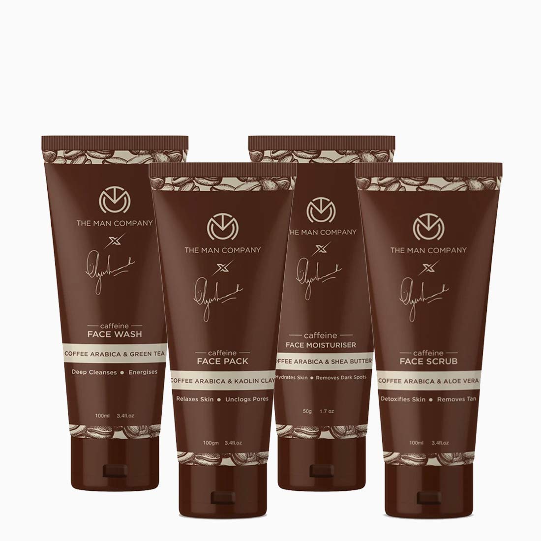 Набор для ухода за кожей лица The Man Company Coffee Facial Grooming Kit для мужчин с кофейным средством для умывания, скрабом для лица, маской для лица, увлажняющим средством для лица, очищает кожу, удаляет грязь
Набор для ухода за кожей лица The Man Company Coffee Facial Grooming Kit для мужчин с кофейным средством для умывания, скрабом для лица, маской для лица, увлажняющим средством для лица, очищает кожу, удаляет грязь