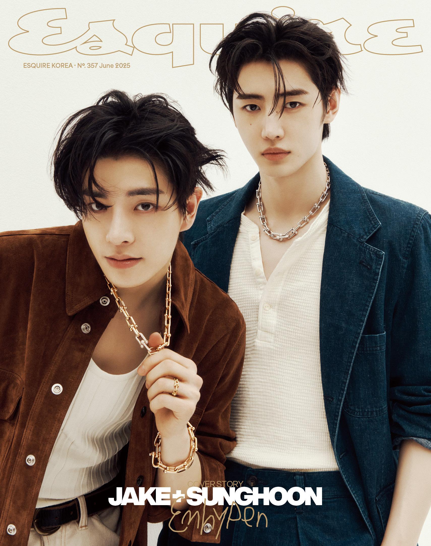ESQUIRE Корея 2025 Июнь ENHYPEN JAKE & SUNGHOON K POP, KSTAR, KFASHION, KBeauty Cover A
ESQUIRE Корея 2025 Июнь ENHYPEN JAKE & SUNGHOON K POP, KSTAR, KFASHION, KBeauty Cover A