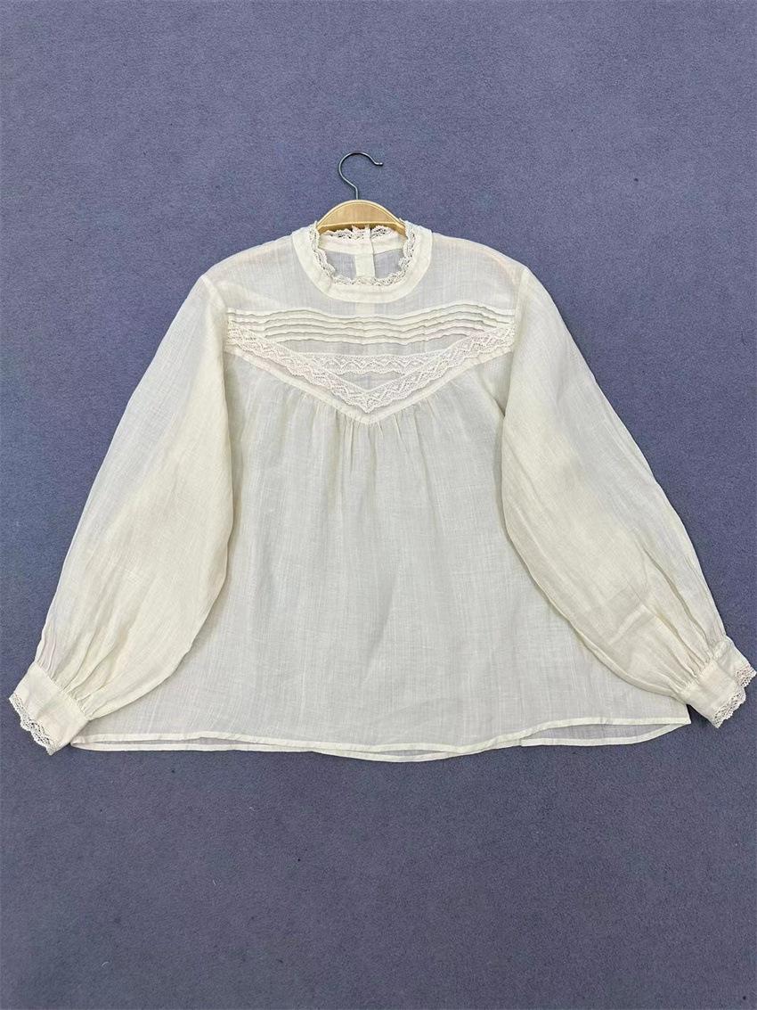 Johnature Лето Осень Японский кружевной стежок Аккордеон Плиссированная рубашка Свободные тонкие солнцезащитные топы с длинными рукавами для женщин One Size слоновая кость
Johnature Лето Осень Японский кружевной стежок Аккордеон Плиссированная рубашка Свободные тонкие солнцезащитные топы с длинными рукавами для женщин One Size слоновая кость