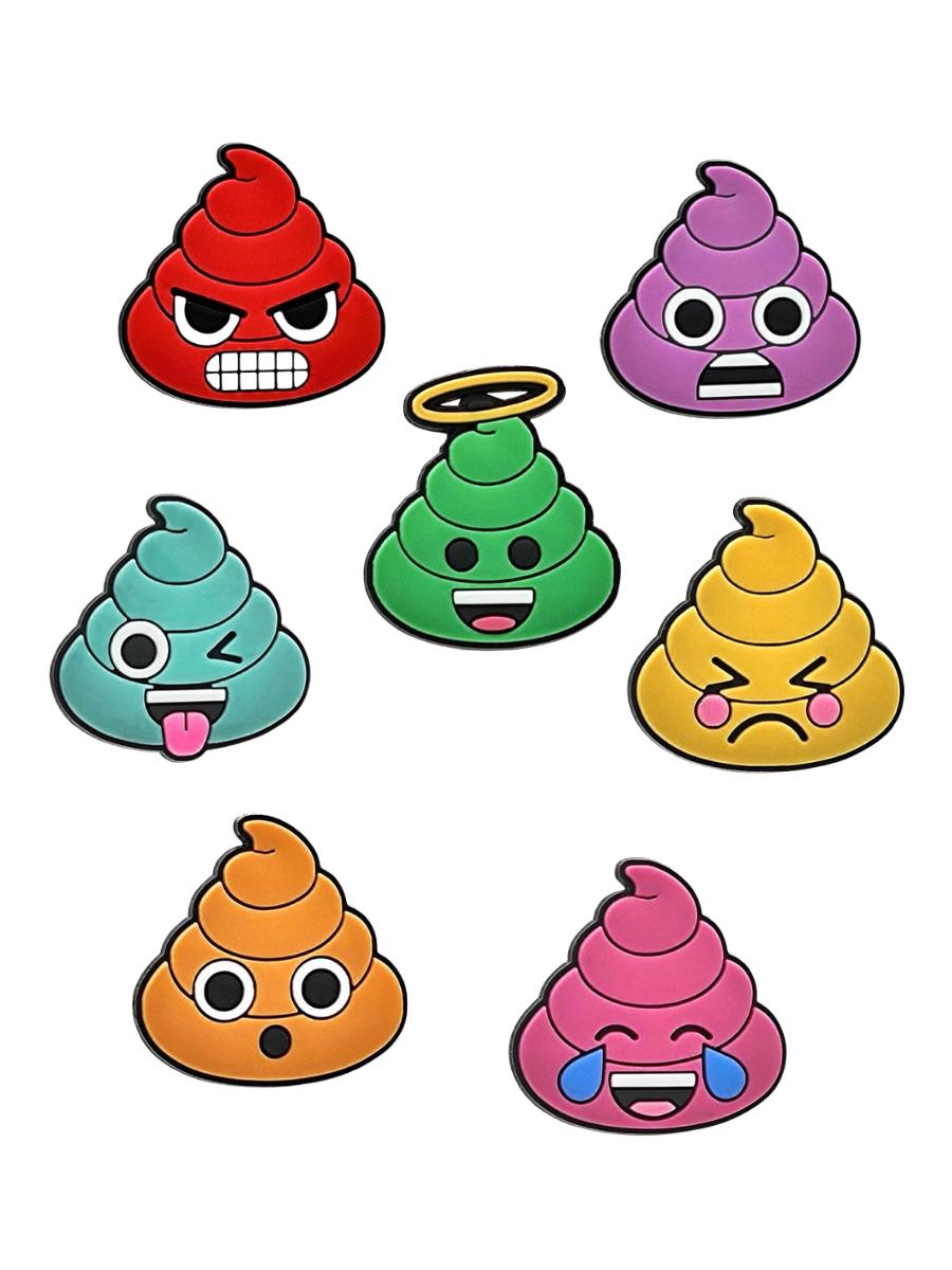 Джибитсы Эмодзи Emoji смайл 7 шт аксессуары крокс украшение різнокольоровий
Джибитсы Эмодзи Emoji смайл 7 шт аксессуары крокс украшение різнокольоровий