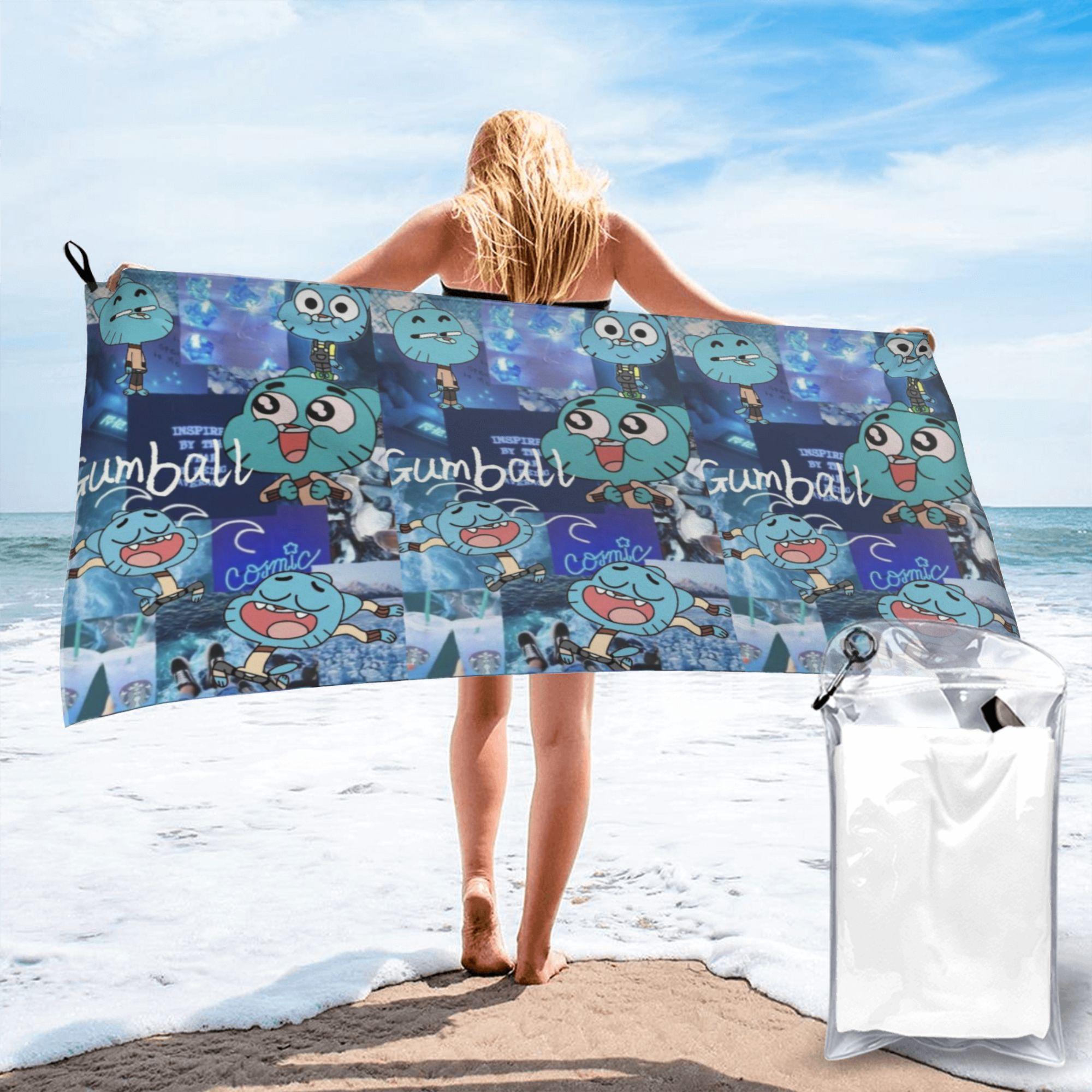 Gumball Watterson The Amazing World Of Gumball Anime Beach Towel Soft Microfiber Quick Dry Absorbent Quick Towels For Bath W30*H60(CM)
Gumball Watterson The Amazing World Of Gumball Anime Beach Towel Soft Microfiber Quick Dry Absorbent Quick Towels For Bath W30*H60(CM)