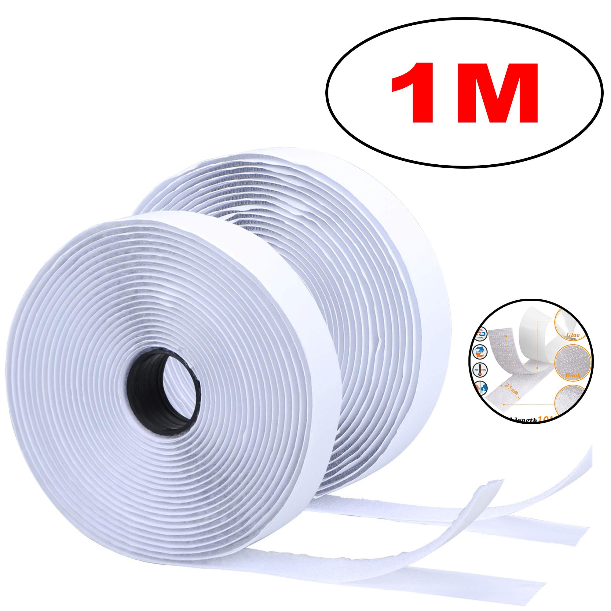 1-10M Velcros Self Adhesive Hook and Loop Tape Fastener House Diy Magic Tap Auto Double Sided Roll Strong Glue Home Strap Strips 20mm
1-10M Velcros Self Adhesive Hook and Loop Tape Fastener House Diy Magic Tap Auto Double Sided Roll Strong Glue Home Strap Strips 20mm