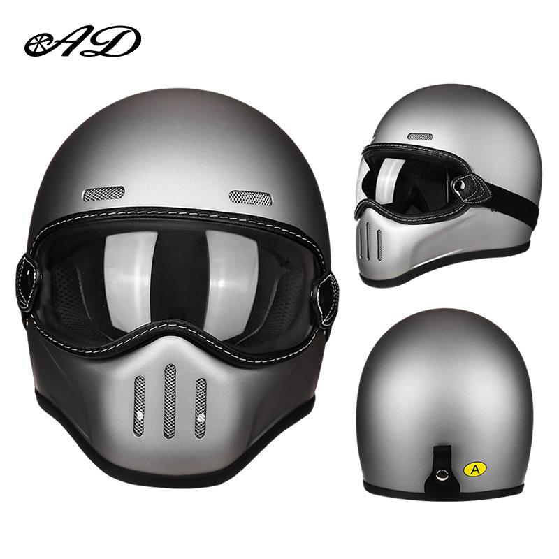 AD Fiberglass small helmet body retro helmet for motorcycle cruiser scooter full-face helmet for men and women riding M【54-56】
AD Fiberglass small helmet body retro helmet for motorcycle cruiser scooter full-face helmet for men and women riding M【54-56】