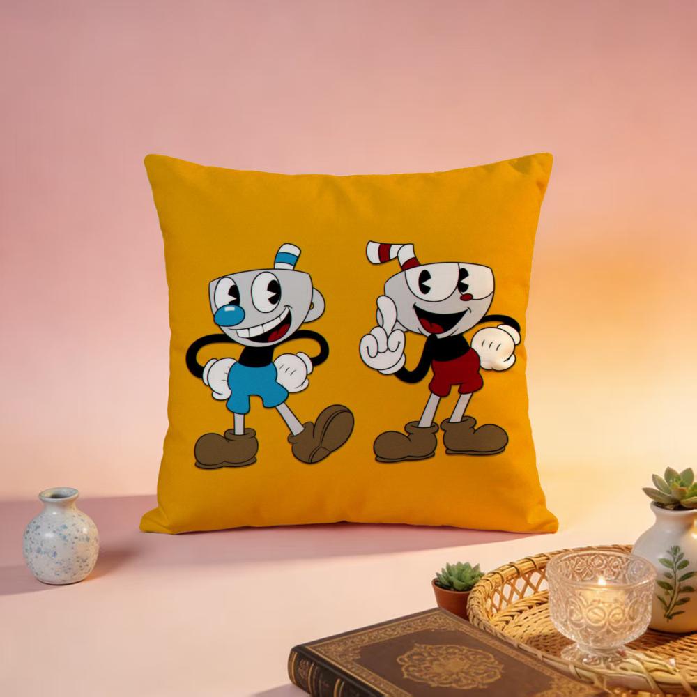Popular CCupheadful Cushion Cover Premium SkinFriendly Pillow Case MultiPurpose for Home Office Travel 30X30cm
Popular CCupheadful Cushion Cover Premium SkinFriendly Pillow Case MultiPurpose for Home Office Travel 30X30cm
