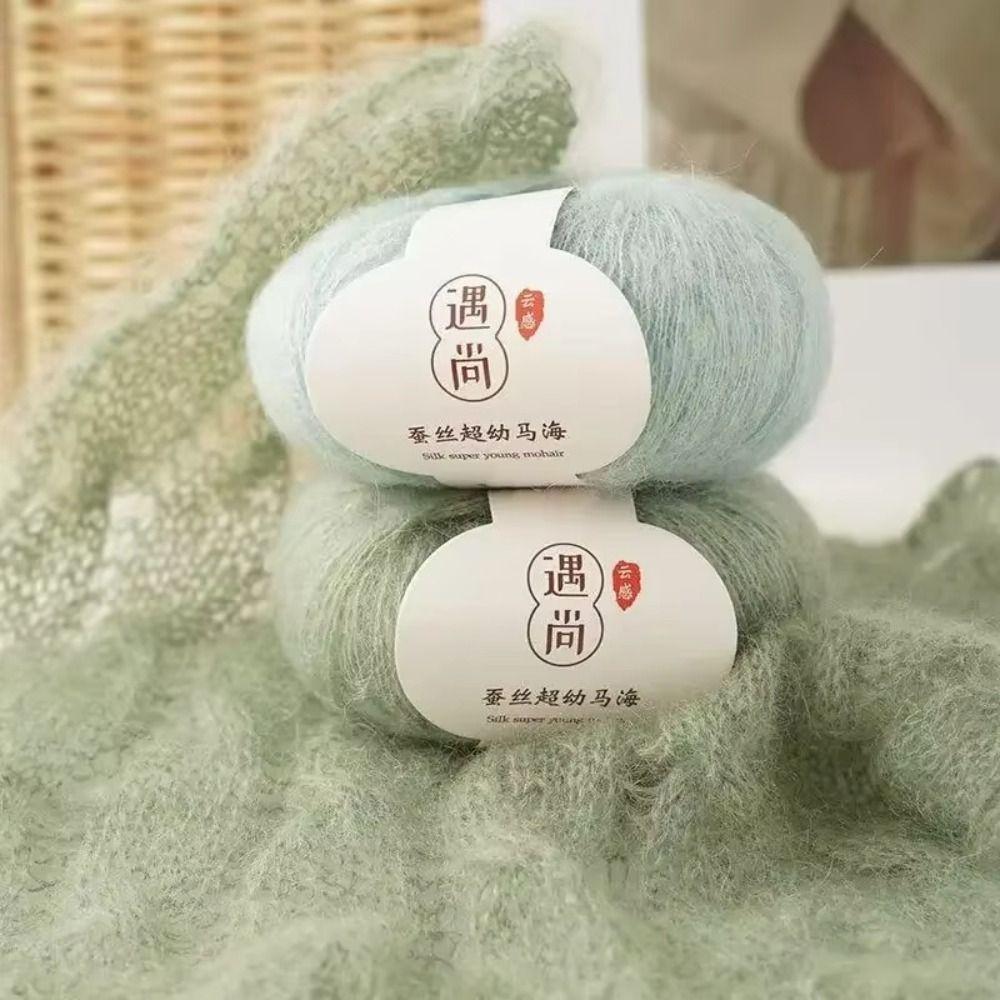 Multicolor Mohair Yarn Warm Soft Thin Wool Yarn Fine Baby Wool Crochet Yarn For Sweater синій
Multicolor Mohair Yarn Warm Soft Thin Wool Yarn Fine Baby Wool Crochet Yarn For Sweater синій