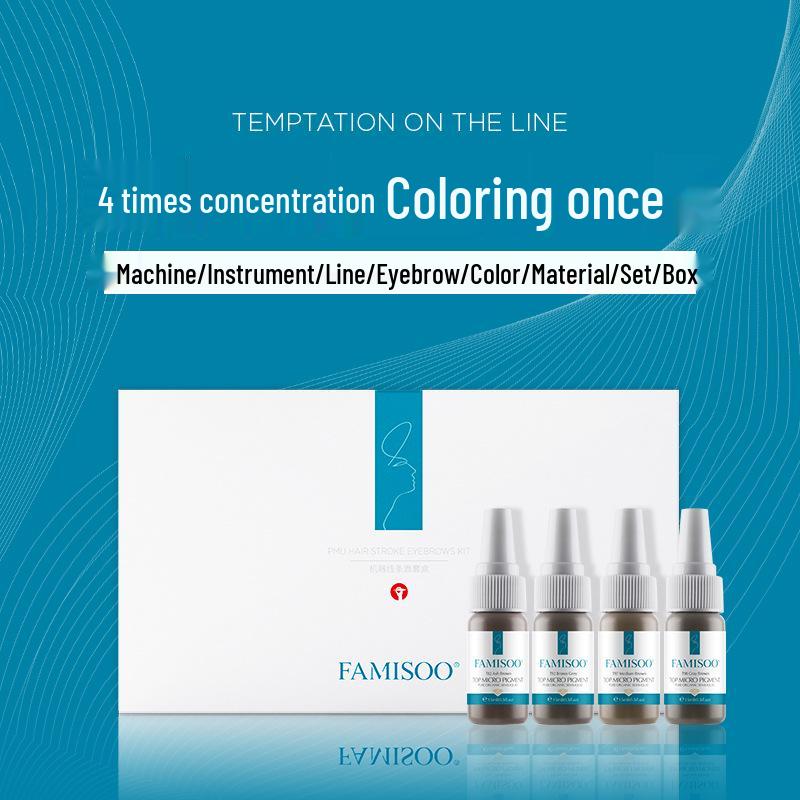 Machine Method Miso Microblading Eyebrow Pigment: Concentrated, Single-Use, Non-Discoloring Formula
Machine Method Miso Microblading Eyebrow Pigment: Concentrated, Single-Use, Non-Discoloring Formula