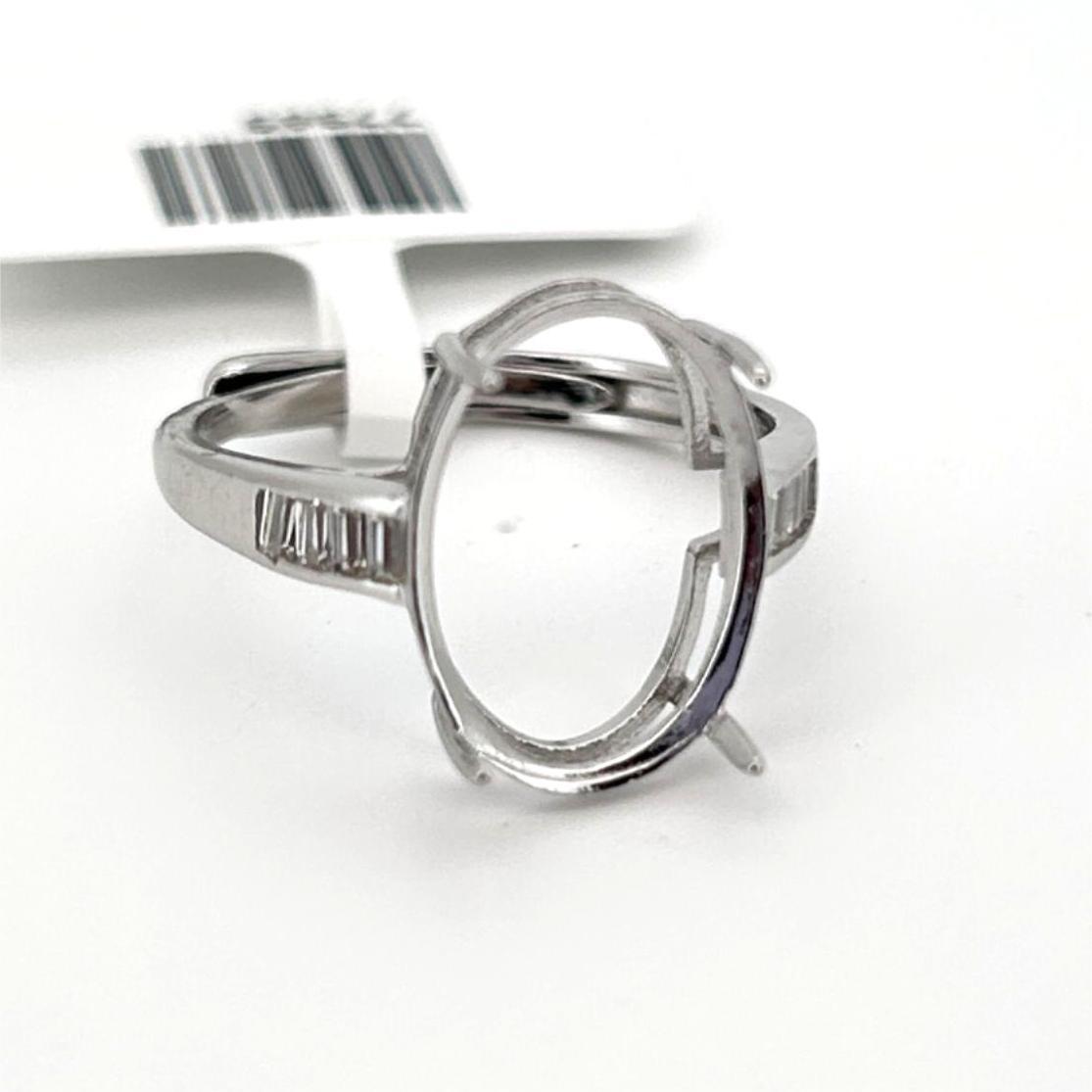 Овальная 10x14 Оправа для кольца с инкрустацией драгоценными камнями - Стерлинговое серебро S925 Adjustable
Овальная 10x14 Оправа для кольца с инкрустацией драгоценными камнями - Стерлинговое серебро S925 Adjustable