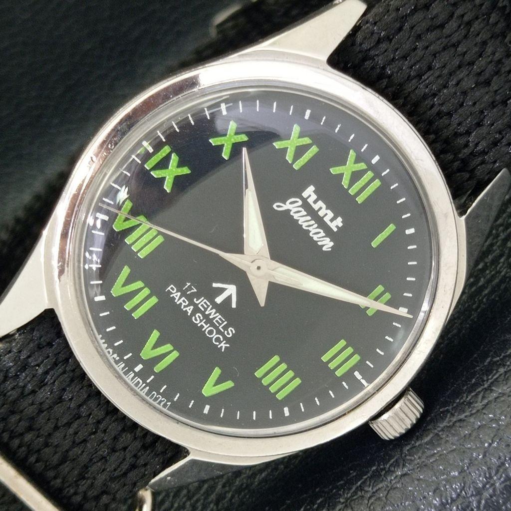 INDIAN HMT JAWAN HAND-WINDING MENS BLACK COLOR DIAL WATCH a431071-2 R105-a431071
INDIAN HMT JAWAN HAND-WINDING MENS BLACK COLOR DIAL WATCH a431071-2 R105-a431071