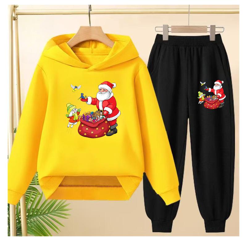 Children s Santa Claus Clothing for Autumn Winter Boys Girls Two-piece Sweatshirt Pants Casual Fashiona Sporty Set 100
Children s Santa Claus Clothing for Autumn Winter Boys Girls Two-piece Sweatshirt Pants Casual Fashiona Sporty Set 100
