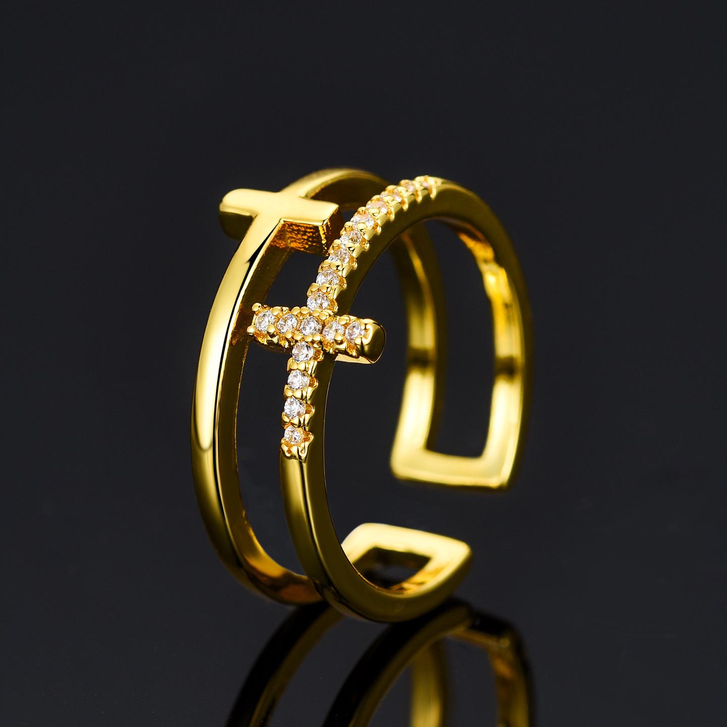 Double Layer Zirconia Adjustable Open Ring for Women – Simple Index Finger Design Adjustable
Double Layer Zirconia Adjustable Open Ring for Women – Simple Index Finger Design Adjustable