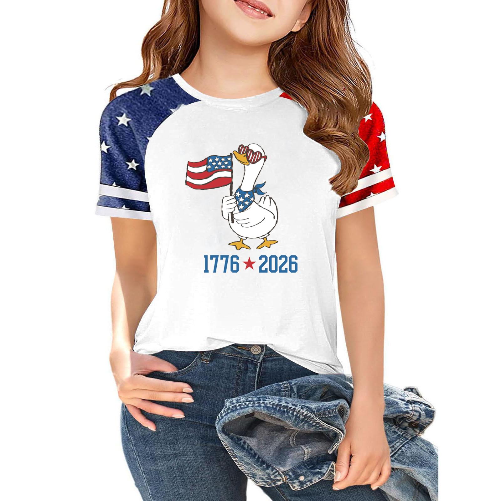 Kids Independence Day Graphic T Shirt Short Sleeve Crew Neck Casual Tee Patriotic Print Lightweight Soft Fabric 100 бежевый
Kids Independence Day Graphic T Shirt Short Sleeve Crew Neck Casual Tee Patriotic Print Lightweight Soft Fabric 100 бежевый