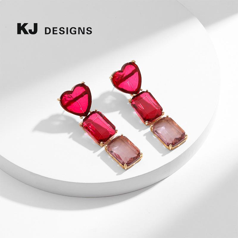 Kenjie Gold-Plated Zirconia Geometric Earrings: 2024 Spring/Summer Collection for Women
Kenjie Gold-Plated Zirconia Geometric Earrings: 2024 Spring/Summer Collection for Women