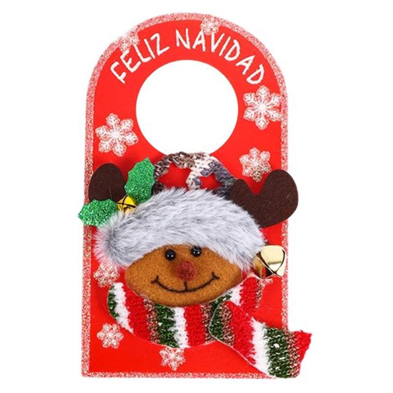 Christmas Door Handle Ornament Xmas Hotel Mall Home Door Handle Hanging Decoration A
Christmas Door Handle Ornament Xmas Hotel Mall Home Door Handle Hanging Decoration A