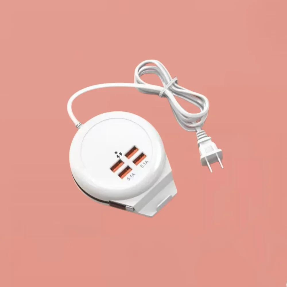 USB-концентратор, зарядное устройство 4 в 1, 5,1 А, USB Type C, быстрая зарядка, мобильный телефон, настенный адаптер для iPhone, Huawei, Xiaomi, зарядная док-станция 4USB US Plug
USB-концентратор, зарядное устройство 4 в 1, 5,1 А, USB Type C, быстрая зарядка, мобильный телефон, настенный адаптер для iPhone, Huawei, Xiaomi, зарядная док-станция 4USB US Plug