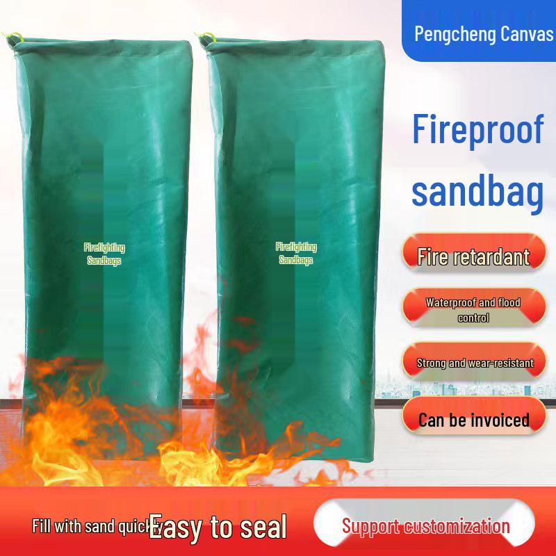 Flame Retardant Sandbags for Flood Control and Firefighting in Garages, Stairwells, and Hospitals Thick Fire Sandbag 20x50cm
Flame Retardant Sandbags for Flood Control and Firefighting in Garages, Stairwells, and Hospitals Thick Fire Sandbag 20x50cm