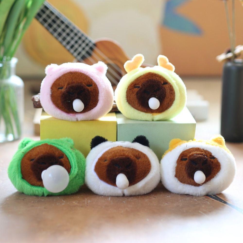 Cartoon Capybara Keychain Plush Doll Key Pendant Creative School Bag Keychain Men Women
Cartoon Capybara Keychain Plush Doll Key Pendant Creative School Bag Keychain Men Women