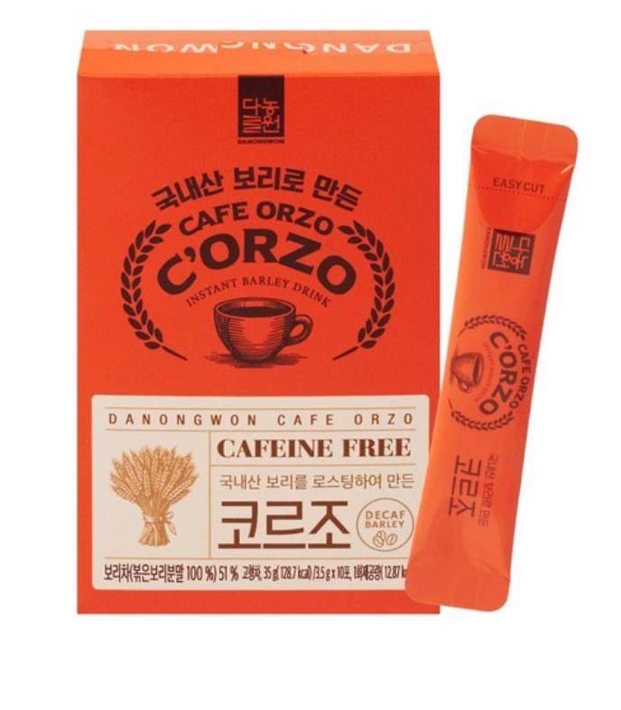 Danongwon Чай из обжаренного ячменя Корджо 10 стиков | Удобный и не содержащий кофеина корейский чай из обжаренного ячменя 1 box
Danongwon Чай из обжаренного ячменя Корджо 10 стиков | Удобный и не содержащий кофеина корейский чай из обжаренного ячменя 1 box