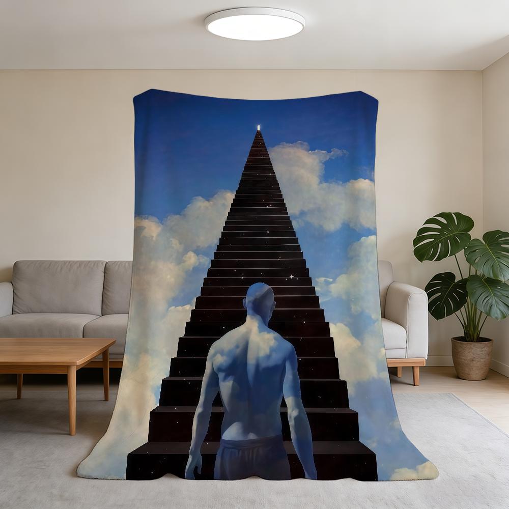 Blanket Surrealist Super Warm Comfortable Style Plush Throw Blanket Child Painting Home Sofa Bedroom Gift 75x90cm
Blanket Surrealist Super Warm Comfortable Style Plush Throw Blanket Child Painting Home Sofa Bedroom Gift 75x90cm