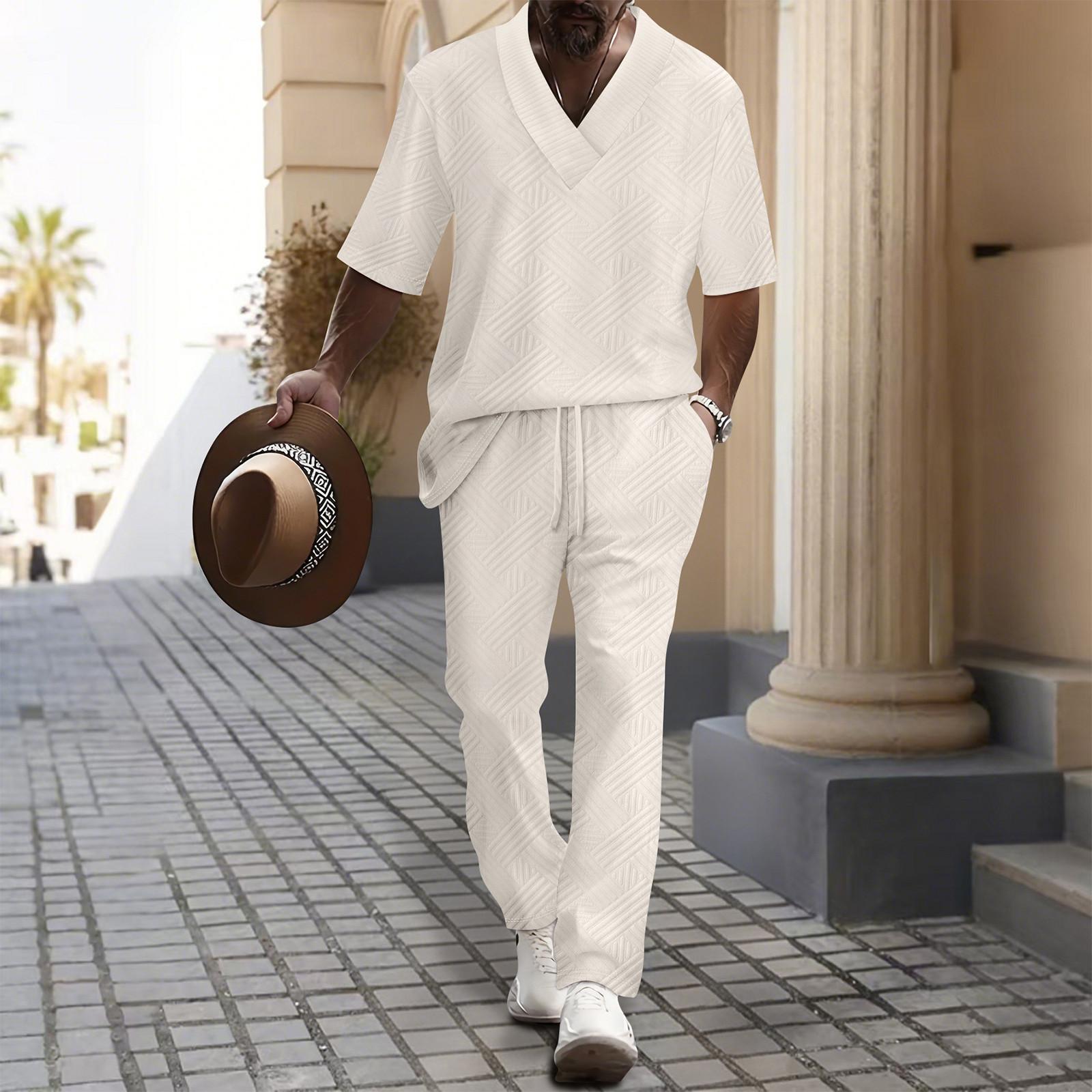 Мужской однотонный повседневный комплект из двух предметов с короткими рукавами и воротником XXXL хаки
Мужской однотонный повседневный комплект из двух предметов с короткими рукавами и воротником XXXL хаки