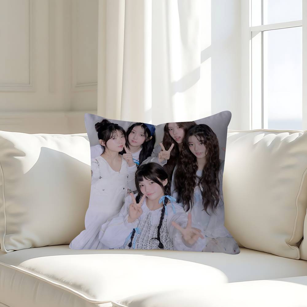 Kpop I-ILLIT Personalized Picture Text Home Decorative Pillows Household Gifts 45x45cm 16x16Inch
Kpop I-ILLIT Personalized Picture Text Home Decorative Pillows Household Gifts 45x45cm 16x16Inch