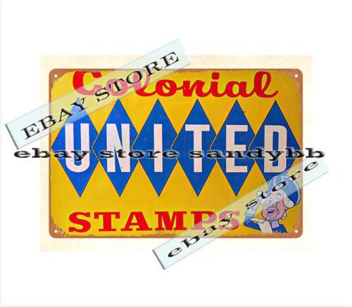 COLONIAL UNITED STAMPS metal tin sign Office decorAluminum 20x30cm(7.8x11.8inch)
COLONIAL UNITED STAMPS metal tin sign Office decorAluminum 20x30cm(7.8x11.8inch)
