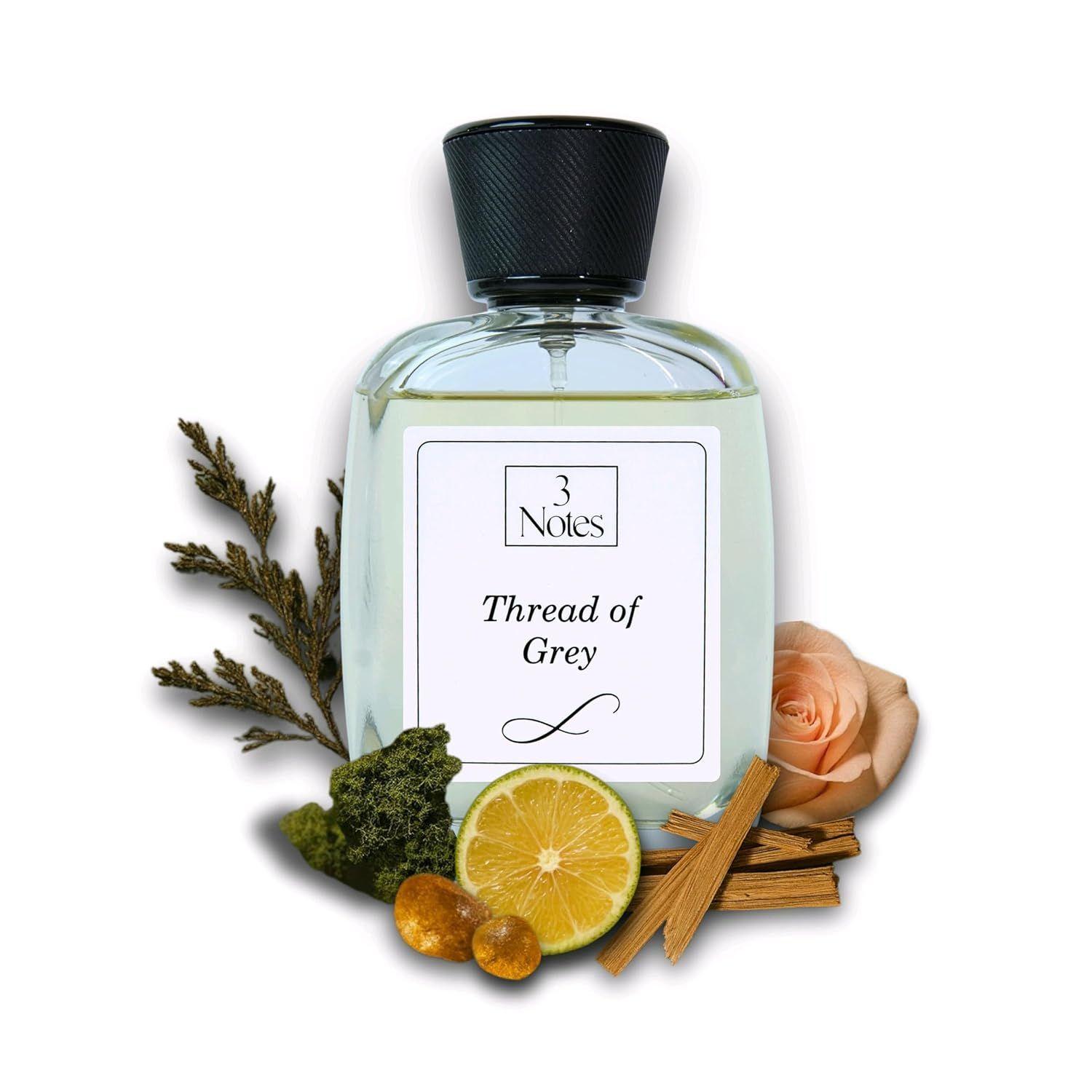 Thread of Gray від 3Notes Парфумована вода | Розкішний стійкий унісекс-парфум | Елегантний французький аромат з бергамотом, ірисом, кашеміровим мускусом та шкірою | 100ML
Thread of Gray від 3Notes Парфумована вода | Розкішний стійкий унісекс-парфум | Елегантний французький аромат з бергамотом, ірисом, кашеміровим мускусом та шкірою | 100ML