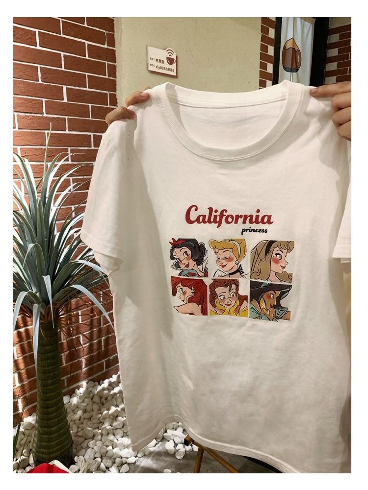 New Haute Princess Cartoon Print Cotton Loose Large Size Fashion Comfortable Short Sleeve TShirt Women S
New Haute Princess Cartoon Print Cotton Loose Large Size Fashion Comfortable Short Sleeve TShirt Women S