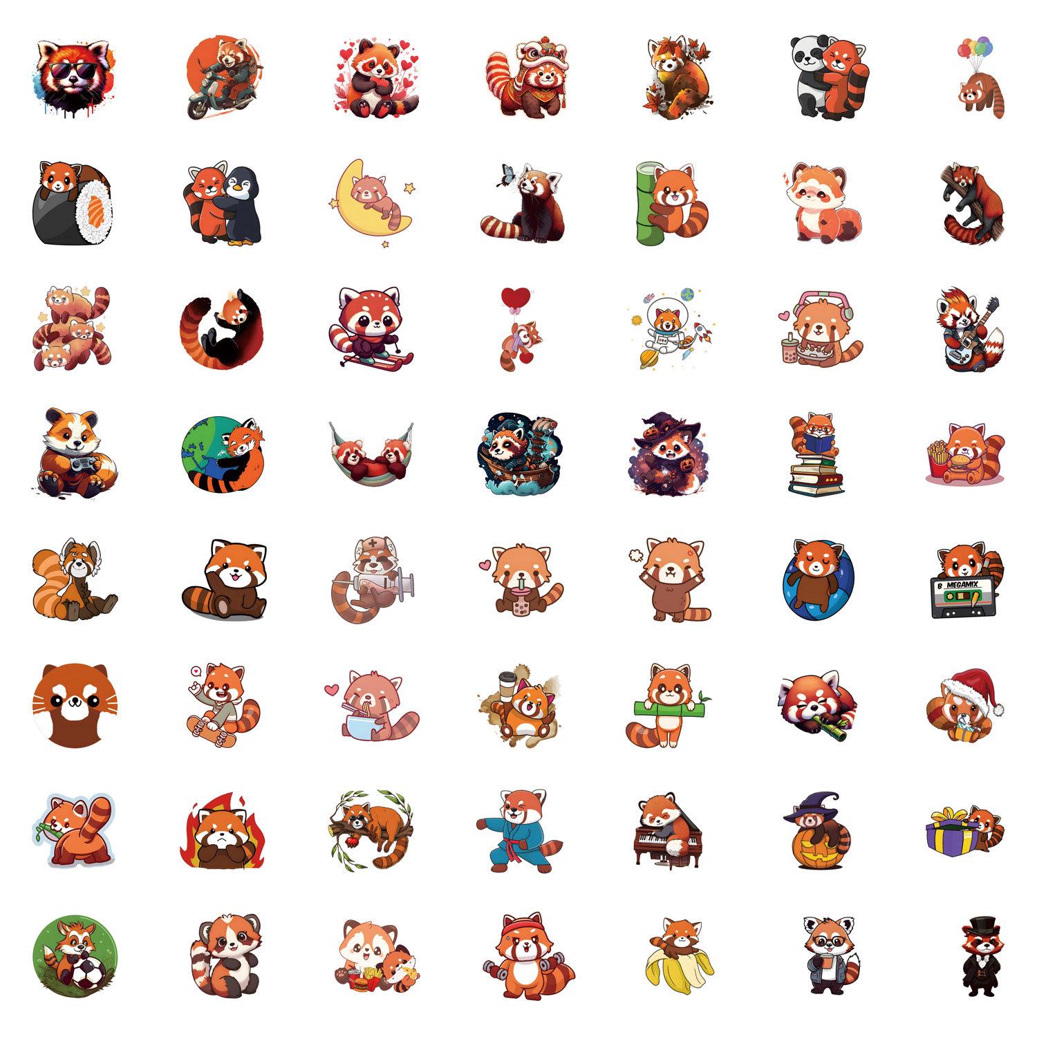 55 Cute Red Panda Stickers: Waterproof Decor for Journals, Water Bottles, Computers, and More
55 Cute Red Panda Stickers: Waterproof Decor for Journals, Water Bottles, Computers, and More