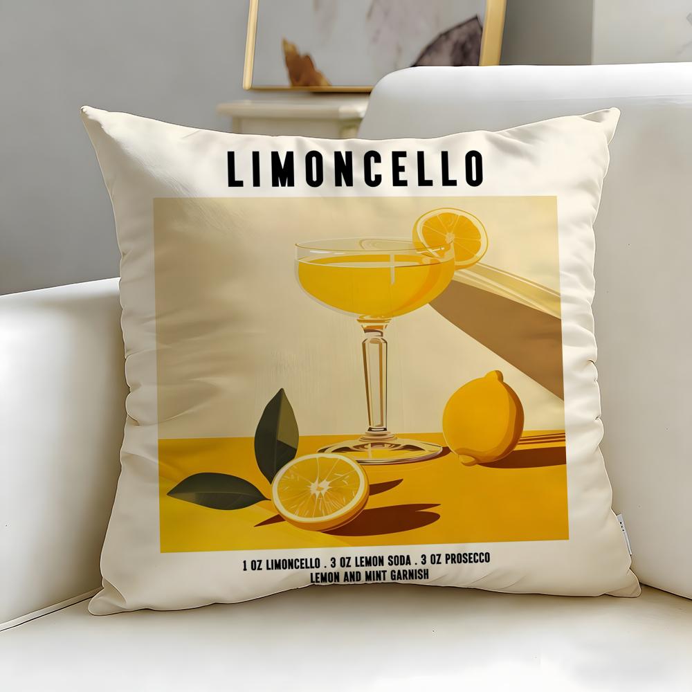 beverage theme Limoncello Cocktail Cushion Cover Soft EasyWash Pillow Case Versatile for Couch Bed Travel and Office 30X30cm
beverage theme Limoncello Cocktail Cushion Cover Soft EasyWash Pillow Case Versatile for Couch Bed Travel and Office 30X30cm