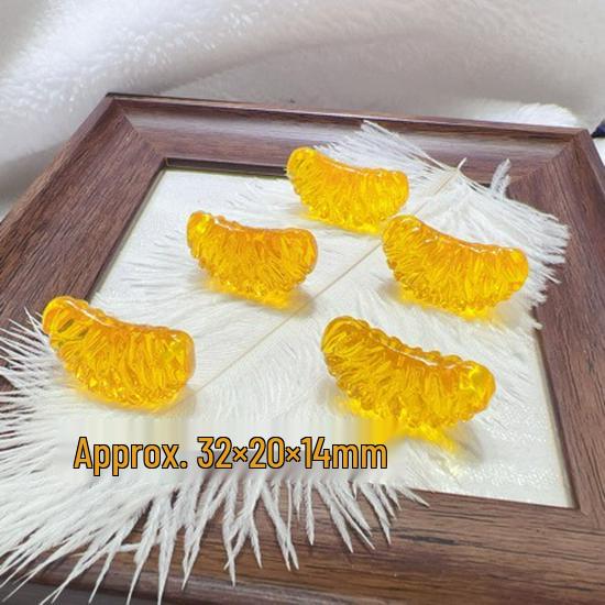 Orange Slice Keychain: Fruit Ornament & Cream Glue DIY Kit
Orange Slice Keychain: Fruit Ornament & Cream Glue DIY Kit