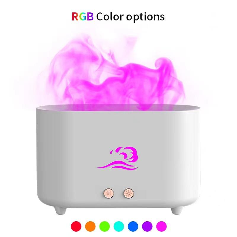 Flame Air Humidifier 225ml Home Electric Ultrasonic Aroma Can Be added Essential Oil With 7 Color LED Mist Sprayer білий
Flame Air Humidifier 225ml Home Electric Ultrasonic Aroma Can Be added Essential Oil With 7 Color LED Mist Sprayer білий