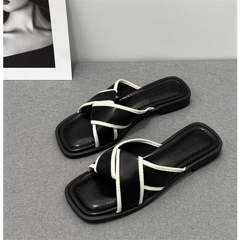 High-value slippers for women s summer outer wear 2025 new indoor flat-bottomed ins cross beach one-word cool slippers for women 40
High-value slippers for women s summer outer wear 2025 new indoor flat-bottomed ins cross beach one-word cool slippers for women 40
