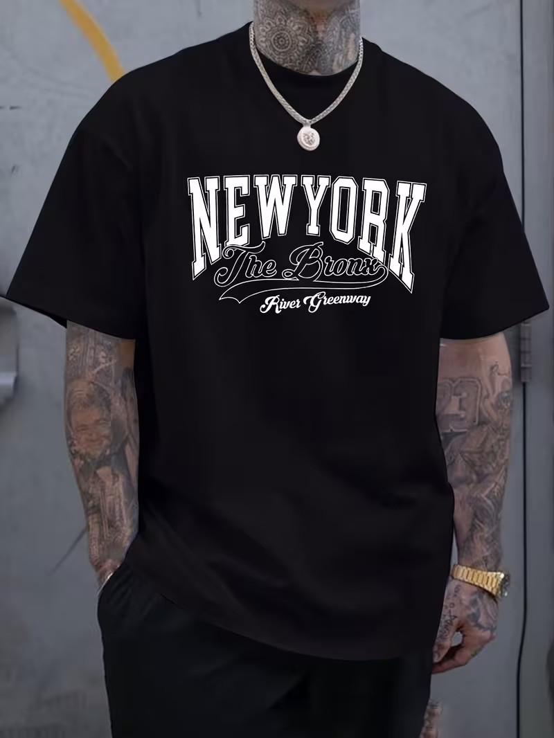 Mens New York Letter Print T Shirt Casual Short Sleeve Crew Neck Summer Tee Top 5XL різнокольоровий
Mens New York Letter Print T Shirt Casual Short Sleeve Crew Neck Summer Tee Top 5XL різнокольоровий