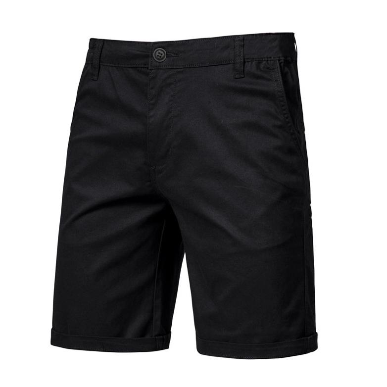 Мужские летние повседневные однотонные шорты-бермуды с искусственными карманами для повседневной носки M чёрный
Мужские летние повседневные однотонные шорты-бермуды с искусственными карманами для повседневной носки M чёрный