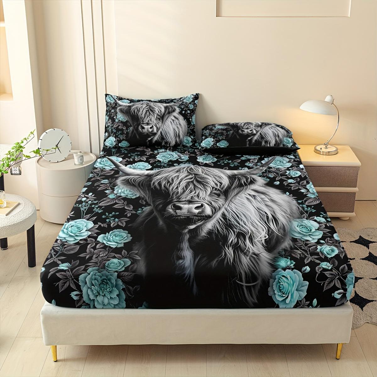 1pc Fitted Sheet Animal Wolf Eagle Lion Cat Cattle Print 100% Polyester Breathable Bedding Set for Home Decor Without Pillowcase 99x190x25cm
1pc Fitted Sheet Animal Wolf Eagle Lion Cat Cattle Print 100% Polyester Breathable Bedding Set for Home Decor Without Pillowcase 99x190x25cm