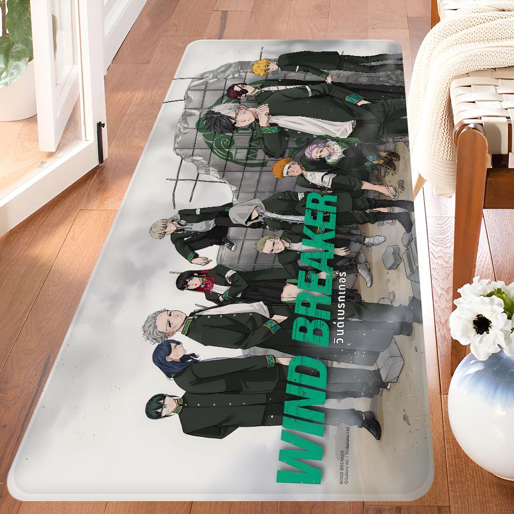 Wind Breaker Anime Room Mats Washable Non Slip Sofa Chairs Area Rug Kitchen Mat Durable Soft Floor Covering 60*90cm
Wind Breaker Anime Room Mats Washable Non Slip Sofa Chairs Area Rug Kitchen Mat Durable Soft Floor Covering 60*90cm