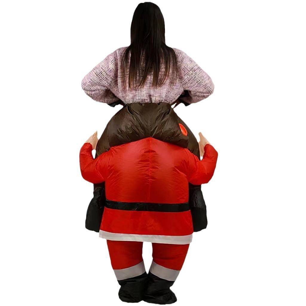 Santa Claus Cartoon Walking Back Suit Christmas Tree Party Props Ride Santa Claus Inflatable Suit Cycling santa inflatable suit 150-190cm
Santa Claus Cartoon Walking Back Suit Christmas Tree Party Props Ride Santa Claus Inflatable Suit Cycling santa inflatable suit 150-190cm