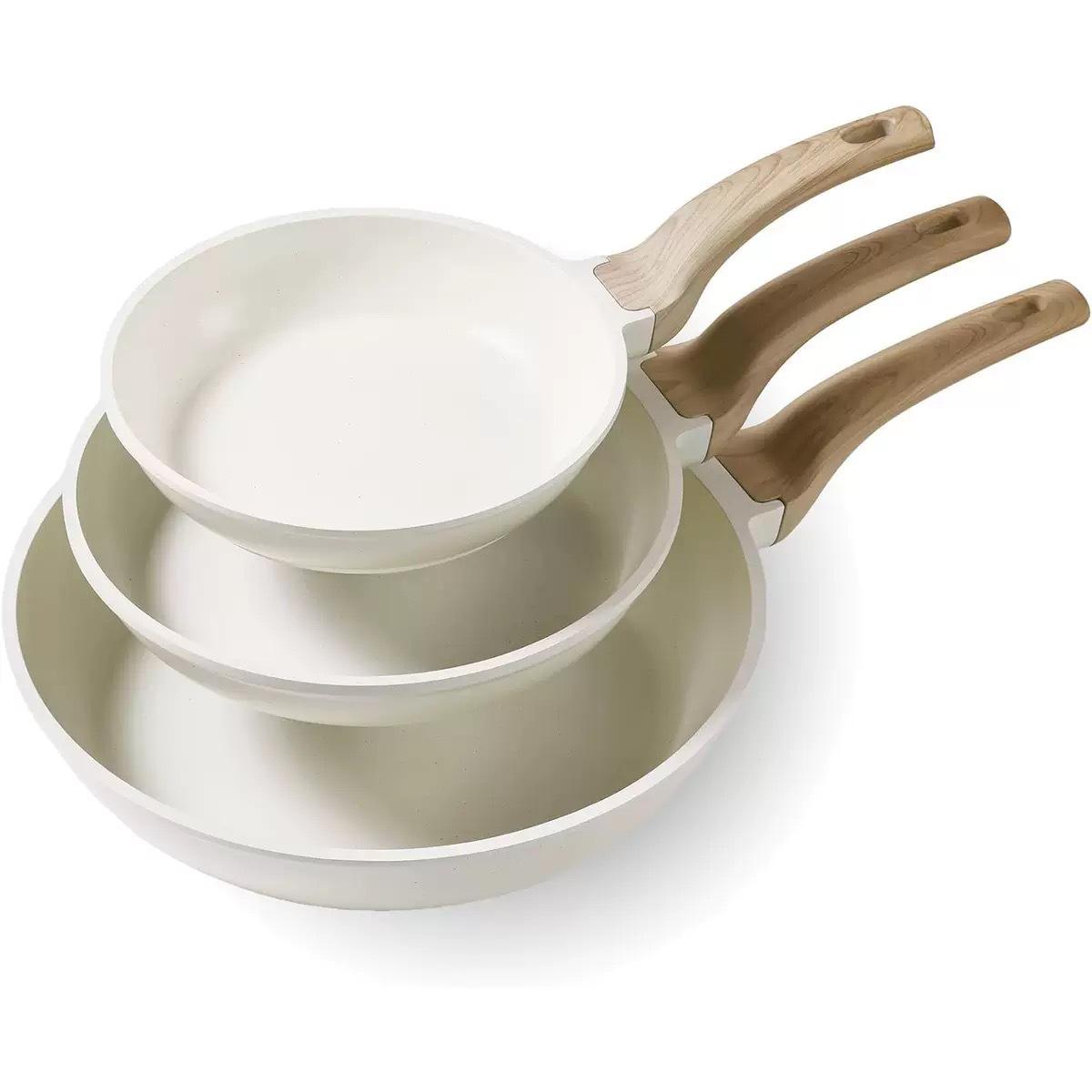Non-Stick Multi-Functional Frying Pan with Maifan Stone Coating for Electric Stoves
Non-Stick Multi-Functional Frying Pan with Maifan Stone Coating for Electric Stoves
