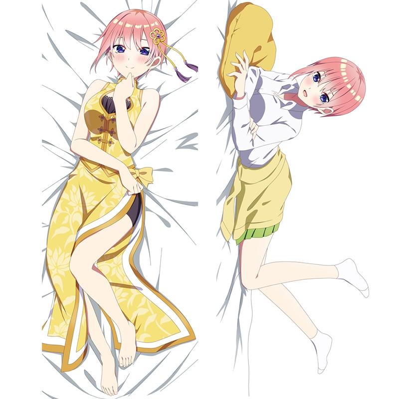 60x180 см дизайн Nakano Ichika обнимающая наволочка для тела Quintessential Quintuplets длинная аниме-подушка Dakimakura наволочка
60x180 см дизайн Nakano Ichika обнимающая наволочка для тела Quintessential Quintuplets длинная аниме-подушка Dakimakura наволочка