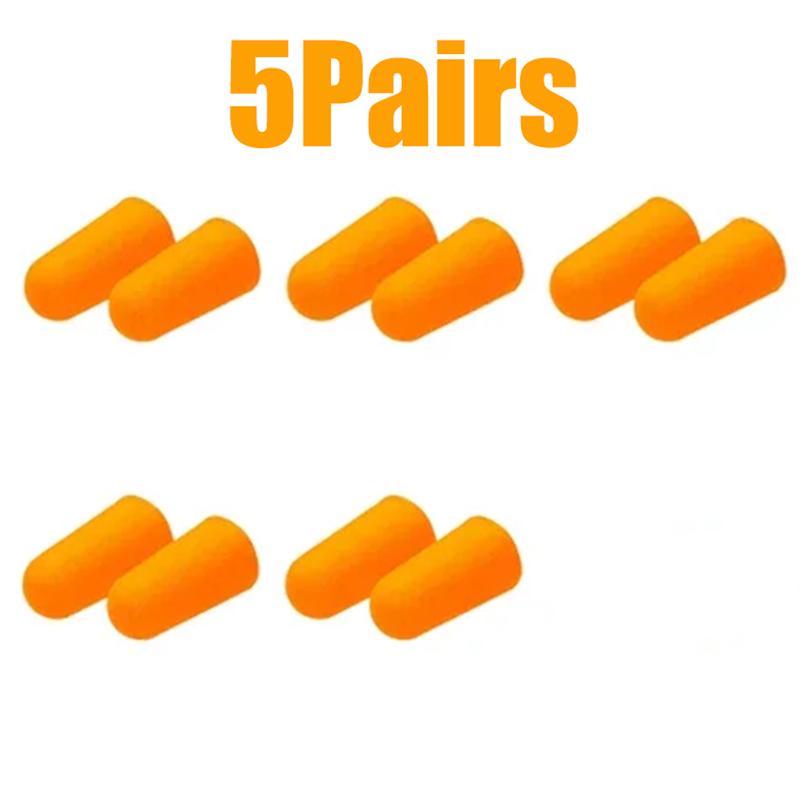 5/10Pairs Anti Noise Earplugs Work Study Sleep Travel Aircraft Noise Reduction Soft Foam Earplugs Separately Packaged
5/10Pairs Anti Noise Earplugs Work Study Sleep Travel Aircraft Noise Reduction Soft Foam Earplugs Separately Packaged