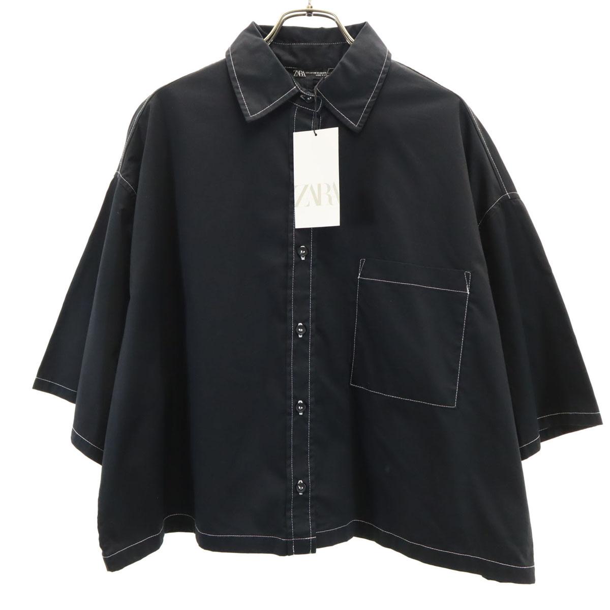 неиспользованная ZARA Рубашка оверсайз с коротким рукавом XS-S черная Женская Б/У
неиспользованная ZARA Рубашка оверсайз с коротким рукавом XS-S черная Женская Б/У