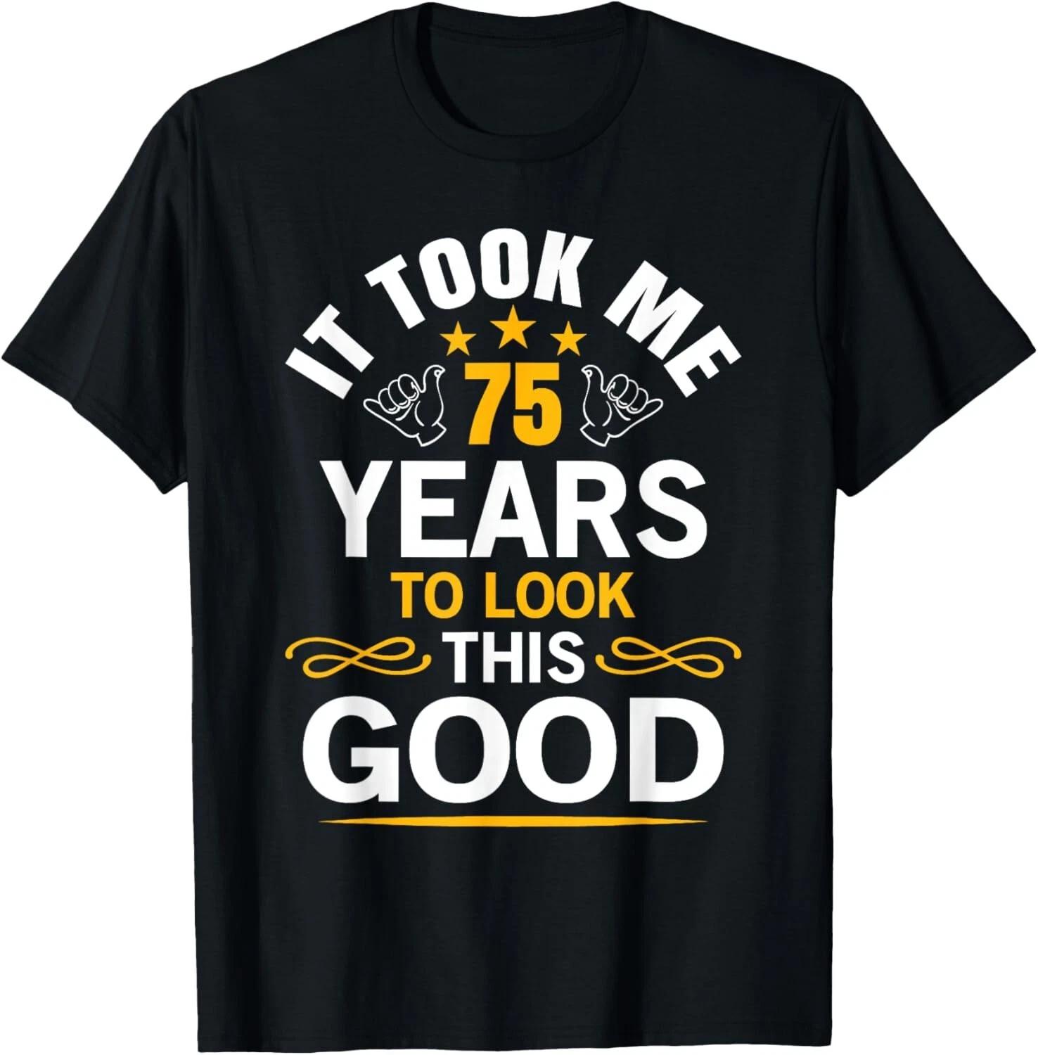 Дизайн на 75-летие Потребовалось 75 лет Футболка с надписью Birthday Tee Подарок Унисекс Футболка 2XL
Дизайн на 75-летие Потребовалось 75 лет Футболка с надписью Birthday Tee Подарок Унисекс Футболка 2XL