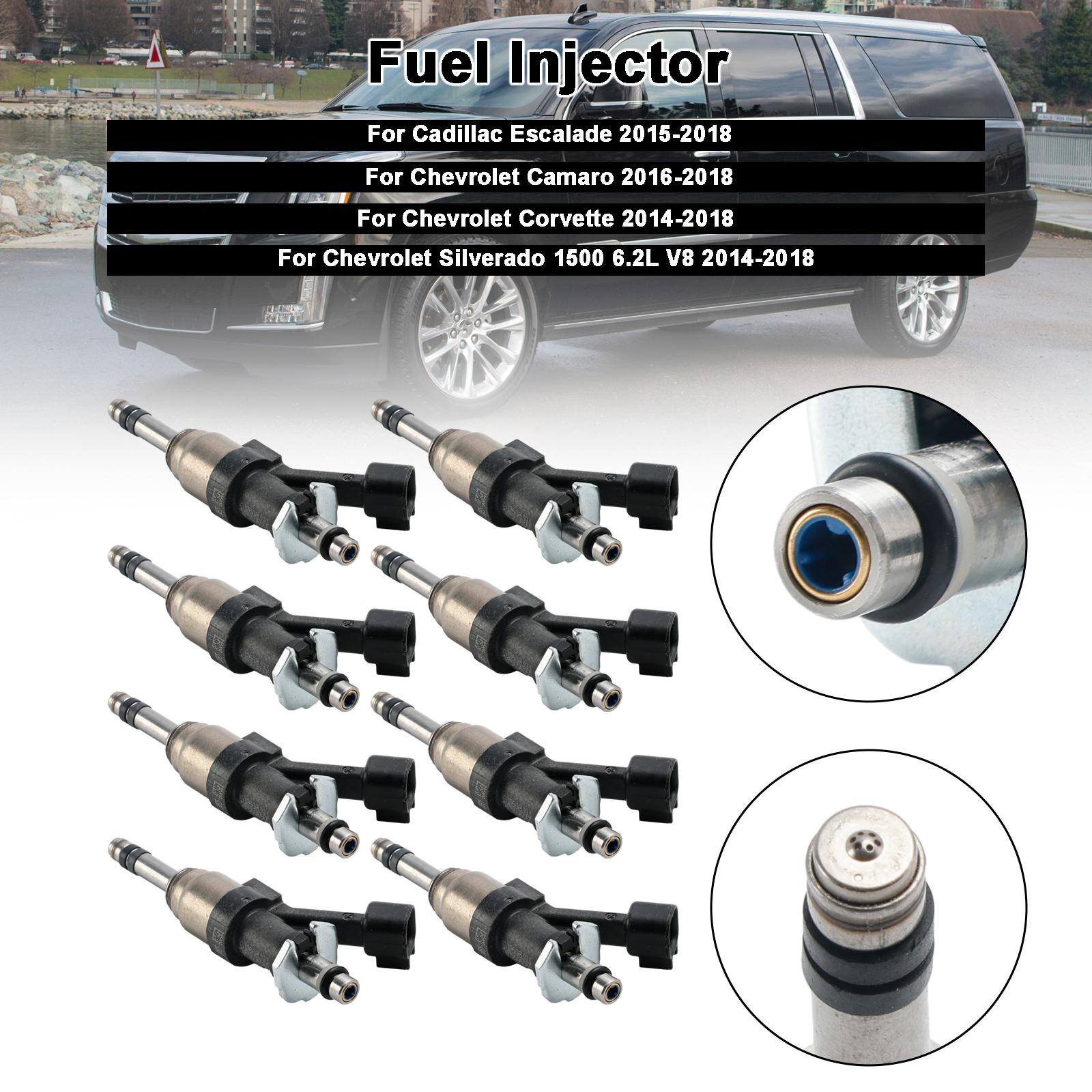 8PCS Fuel Injector 12668393 Fit for Cadillac Escalade 2015-2018 Fit for Camaro 16-18
8PCS Fuel Injector 12668393 Fit for Cadillac Escalade 2015-2018 Fit for Camaro 16-18