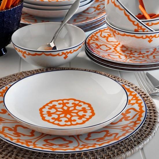 Kütahya Porselen Набор столовой посуды из 24 предметов на 6 человек Оранжевый 5966/19 Pattern
Kütahya Porselen Набор столовой посуды из 24 предметов на 6 человек Оранжевый 5966/19 Pattern