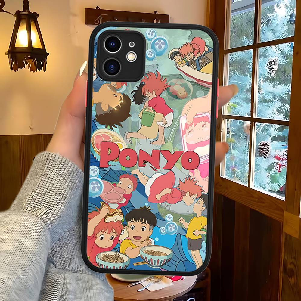 Cute P-Ponyo Movie On The Cliff Phone Case For IPhone 16e 15 14 13 12 11 Pro Max Plus X XS MAX Candy Color Matte Cover iphone 16 plus
Cute P-Ponyo Movie On The Cliff Phone Case For IPhone 16e 15 14 13 12 11 Pro Max Plus X XS MAX Candy Color Matte Cover iphone 16 plus